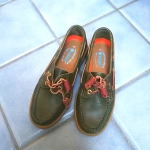 🔥 BOBY Green Leather Casual Shoes